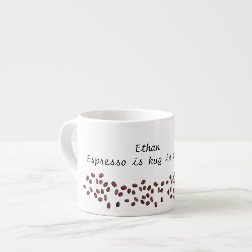 Espresso name custom gift Expresso lovers Espresso Cup