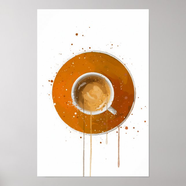 Espresso Orange Poster (Front)