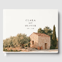 Espresso Script Terracotta Tuscany Olive Wedding