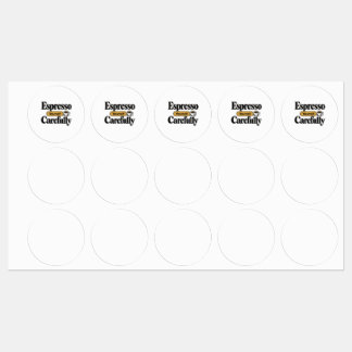 Espresso Yourself Carefully | Funny Coffee + Perso Labels