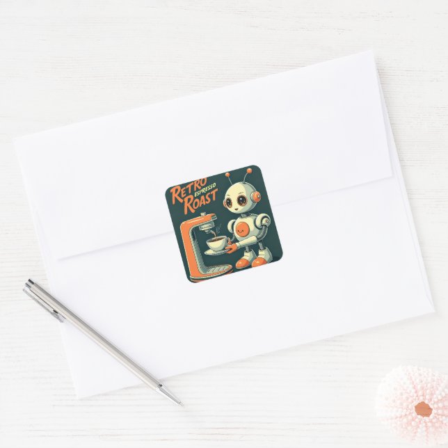 Espresso Yourself: Creative Coffee Stickers (Envelope)