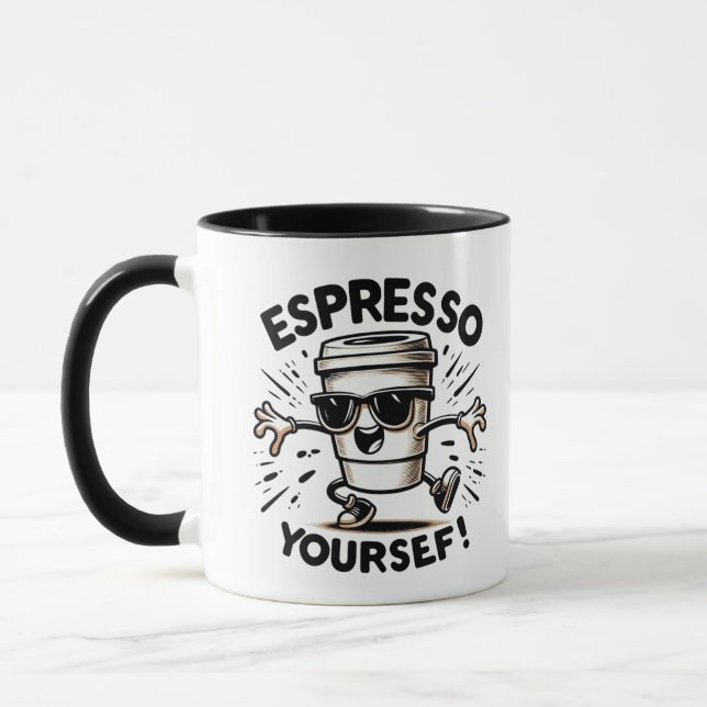 Espresso Yourself! Mug (Left)