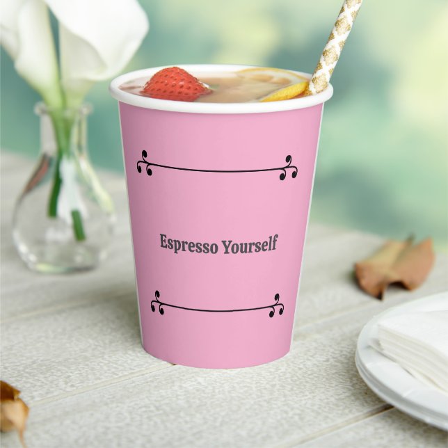Espresso Yourself Mug – Cute Cartoon Coffee Cup (Insitu)
