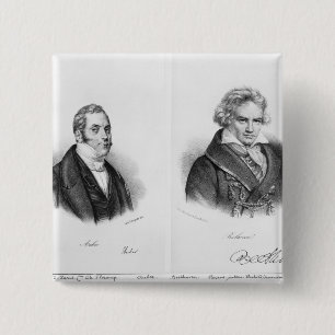 Esprit Auber  and Ludwig van Beethoven Button