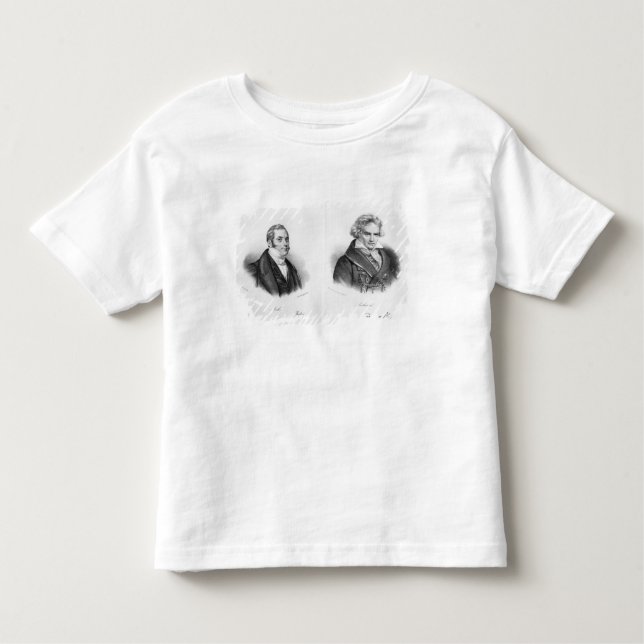 Esprit Auber  and Ludwig van Beethoven Toddler T-shirt (Front)