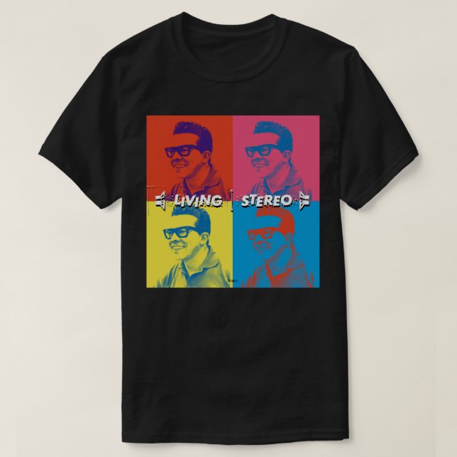 Esquivel LIVING STEREO Classic T-shirt (Design Front)