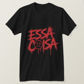 ESSA COISA" Red Graffiti T-Shirt |