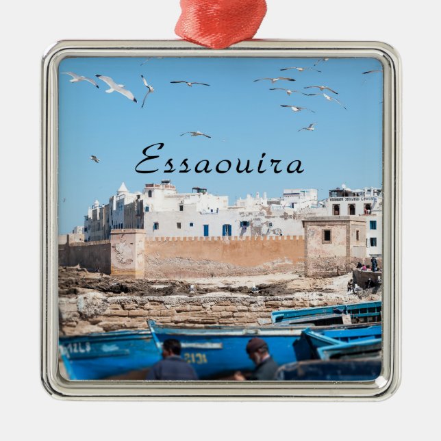 Essaouira - Morocco Metal Ornament (Front)