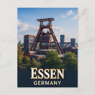✈️ Essen Germany Travel Gift 🏙️ Postcard