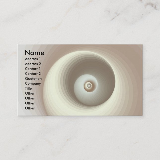 Essence Business Card (Front)