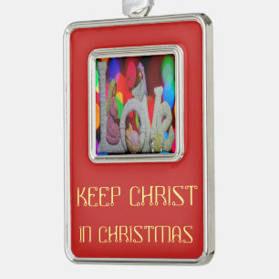 Essence of Christmas With Love of Nativity Scene Ornament