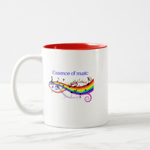 Essence Of Music_coffee mug Two_Tone Coffee Mug