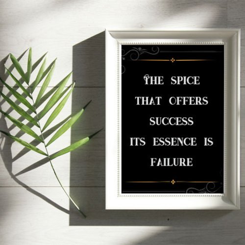 Essence of Success Poster
