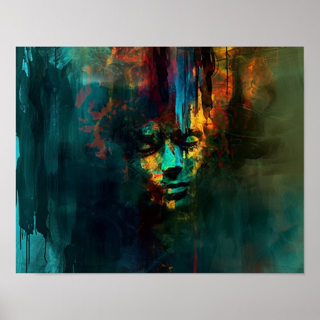 Essence of the Seer: A Chromatic Soulprint Poster (Front)