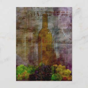 Essence of the Vine Digital Art Postcard