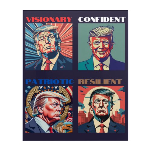 Essence of Trump Acrylic Print