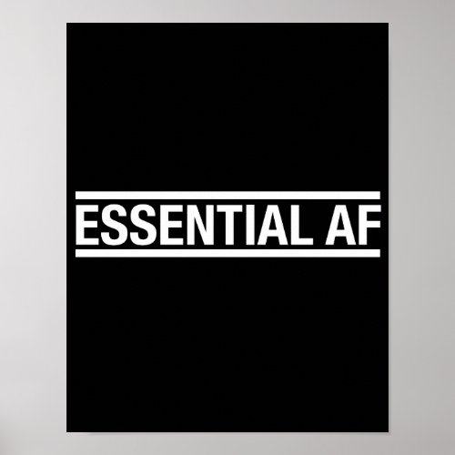 Essential AF Poster