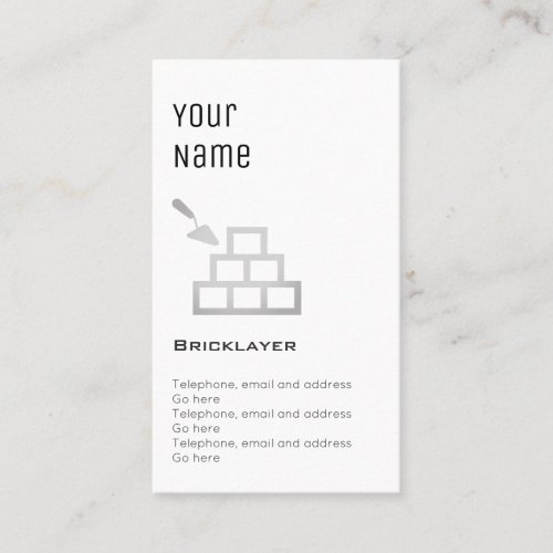 Essential Bricklayer Price Cards