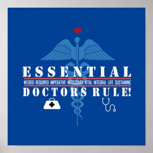 Essential Doctors Rule 2 Poster