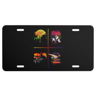 Essential Elements License Plate