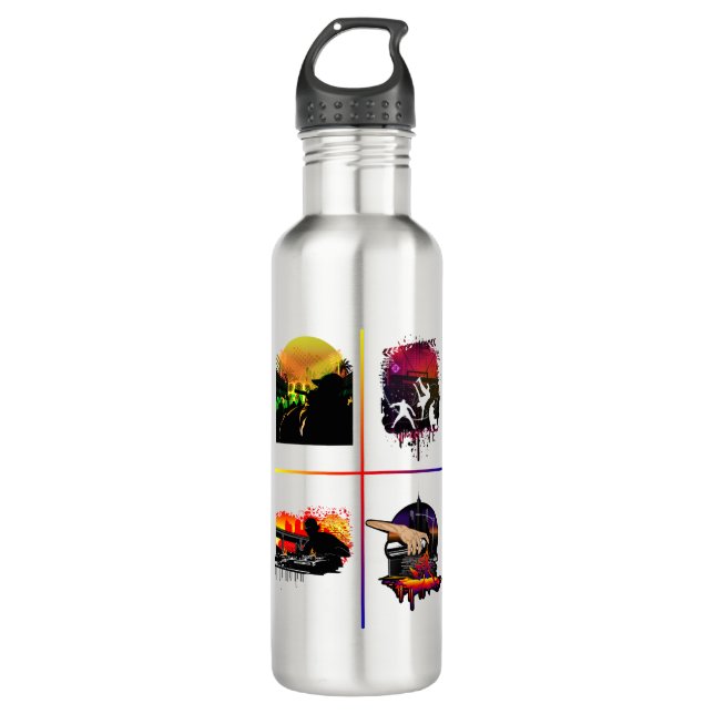 Essential Elements Stainless Steel Water Bottle (Front)