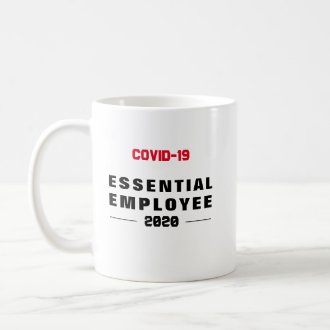 ESSENTIAL EMPLOYEE Covid-19 Keyworker MUG