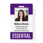 Essential Employee Photo ID Security