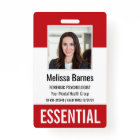 Essential Employee Photo ID Security