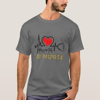 Essential ER Nurse Heartbeat ER Nurse Gift T-Shirt