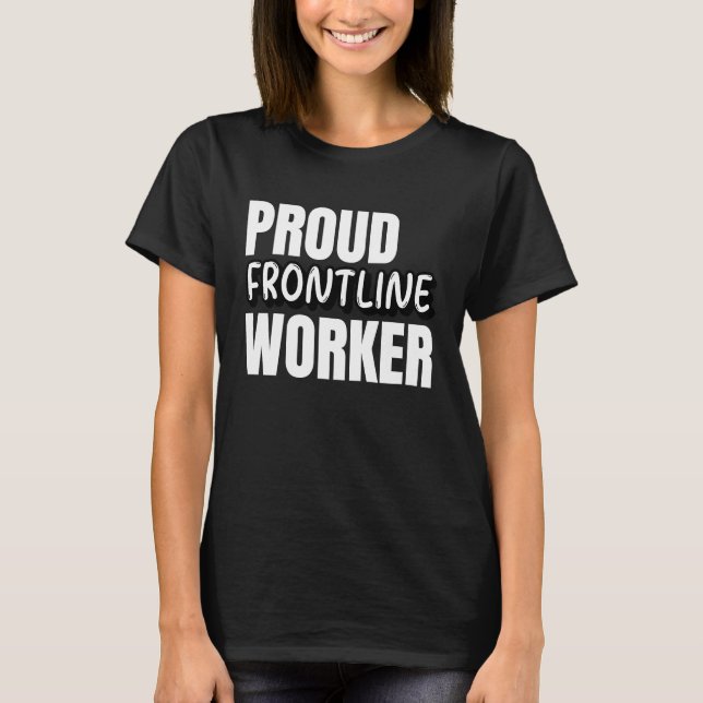 Essential Frontline Workers hero  ideas for her fo T-Shirt (Front)