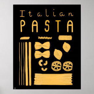 Essential Italy Poster - Italian Pasta