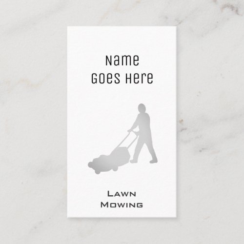 Essential Lawn Care Business Cards