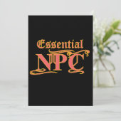 Essential NPC Do Not Maim Rob or Kill Funny RPG (Standing Front)