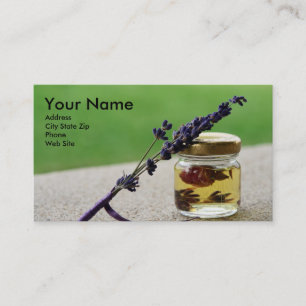 Essential Oil Business Cards