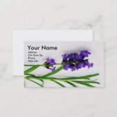 Essential Oil Business Cards with Lavender2 (Front/Back)
