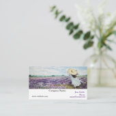 Essential Oil Distributor Business Card (Standing Front)