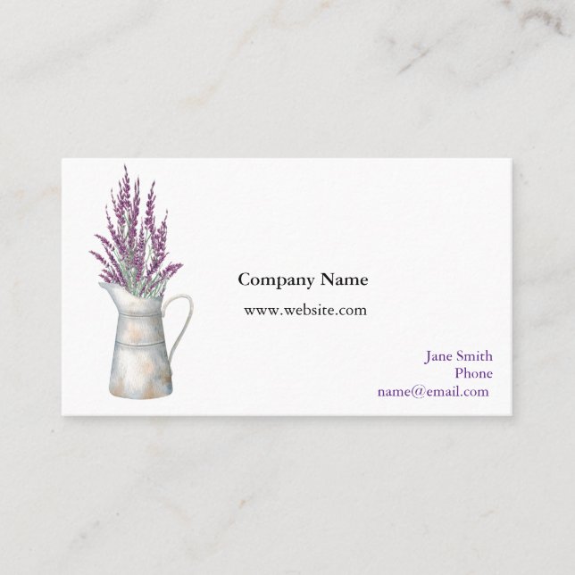 Essential Oil Distributor Business Card (Front)