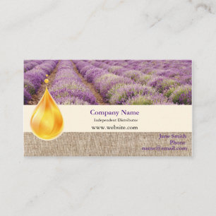 Essential Oil Distributor Business Card