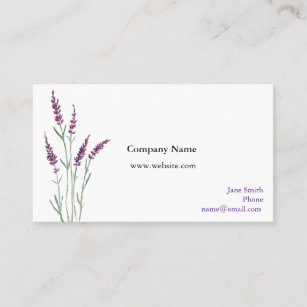 Essential Oil Distributor Business Card