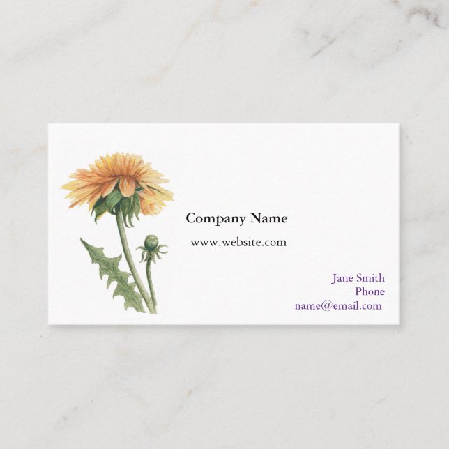 Essential Oil Distributor Business Card (Front)