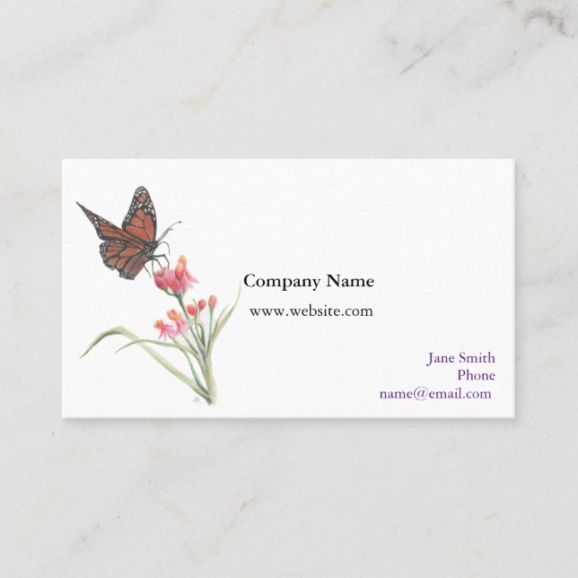 Essential Oil Distributor Business Card (Front)