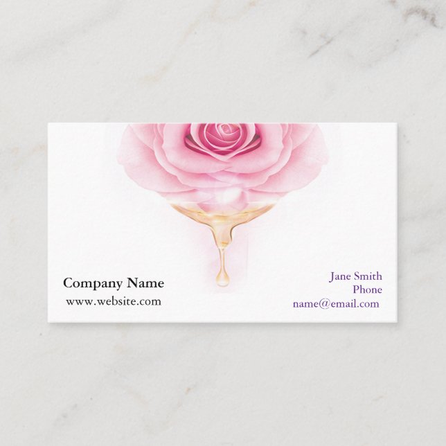 Essential Oil Distributor Business Card (Front)