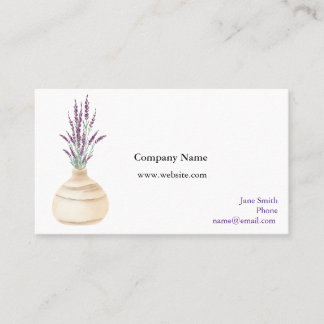 Essential Oil Distributor Business Card