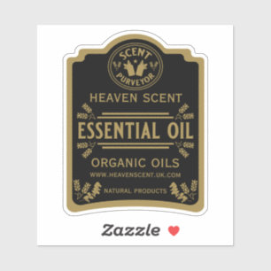 Essential Oil Scents Sticker