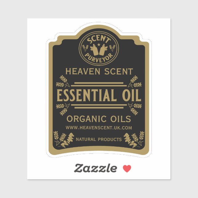 Essential Oil Scents Sticker (Sheet)