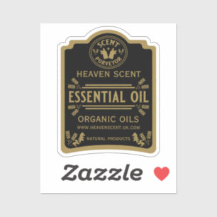 Essential Oil Scents Sticker
