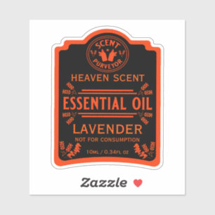 Essential Oil Scents Sticker