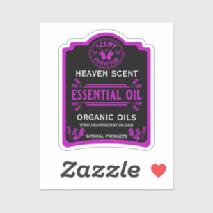 Essential Oil Scents Sticker