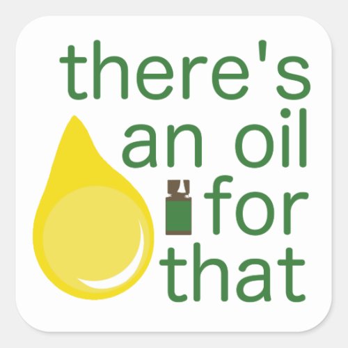 Essential Oil Sticker