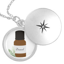 Essential Oil Theme Necklace Locket